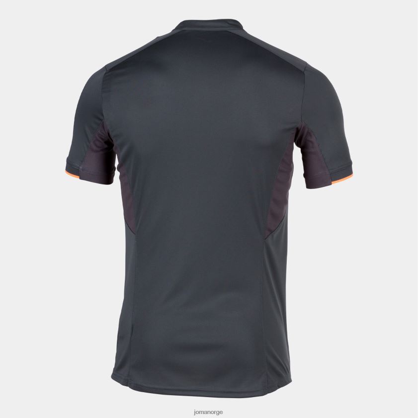 nei Joma skjorte kortermet dommer mørkegrå FBD0T01465 menn