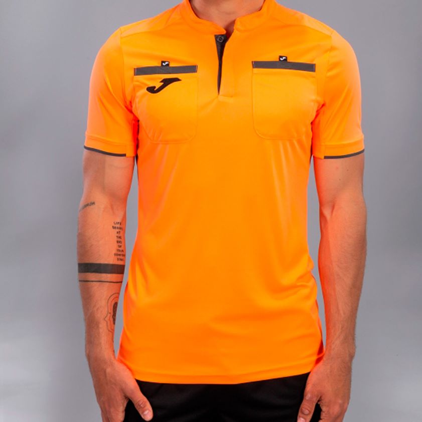 nei Joma skjorte kortermet dommer oransje FBD0T0135 menn