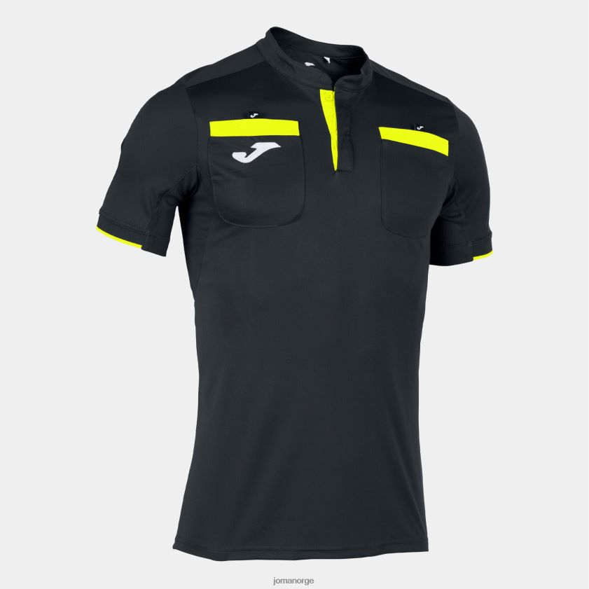 nei Joma skjorte kortermet dommer svart FBD0T01282 menn