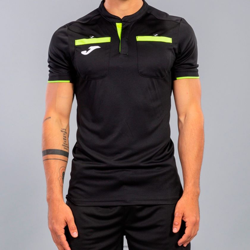 nei Joma skjorte kortermet dommer svart FBD0T01282 menn