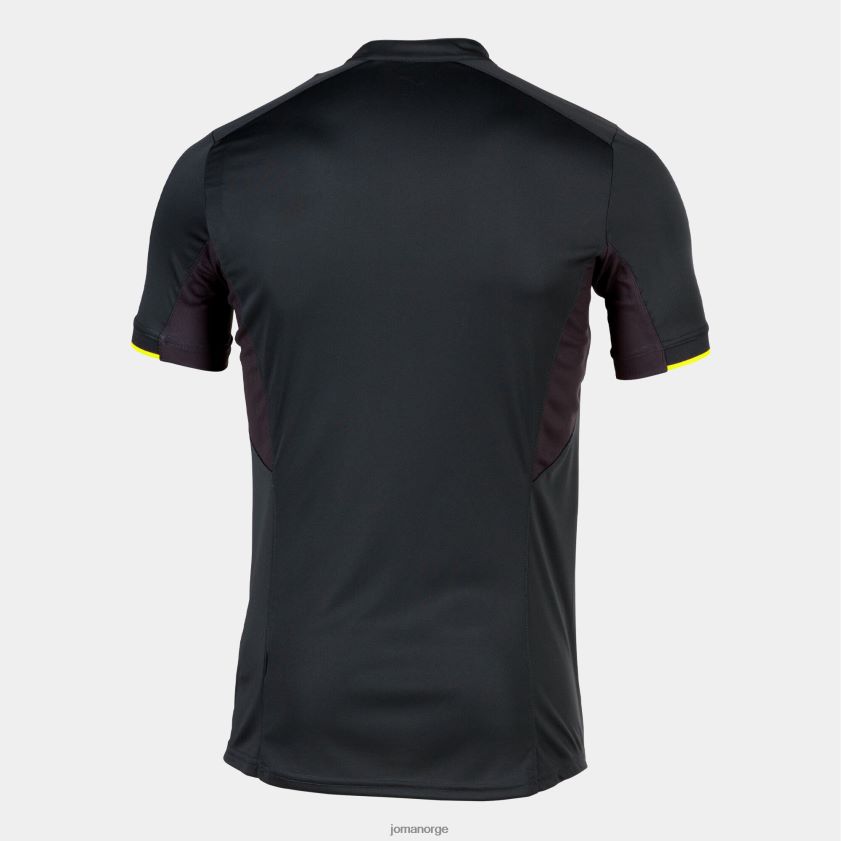 nei Joma skjorte kortermet dommer svart FBD0T01282 menn