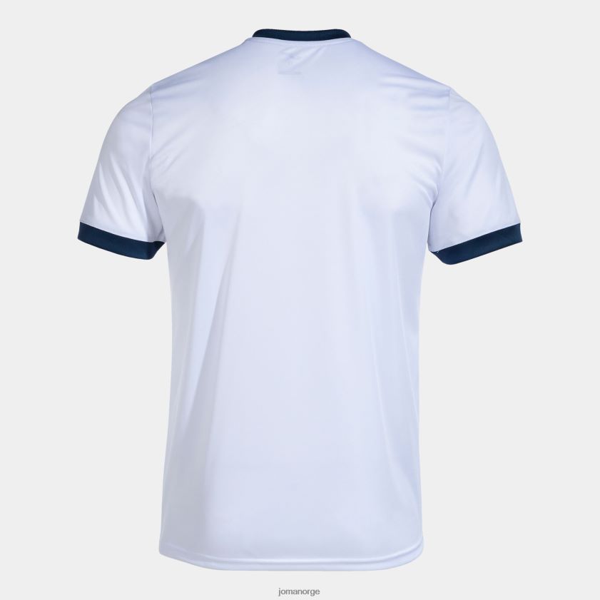 nei Joma skjorte kortermet domstol hvit kongeblå marineblå FBD0T03018 menn