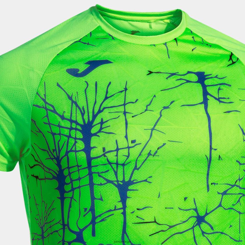nei Joma skjorte kortermet elite ix fluorescerende grønn FBD0T03519 menn