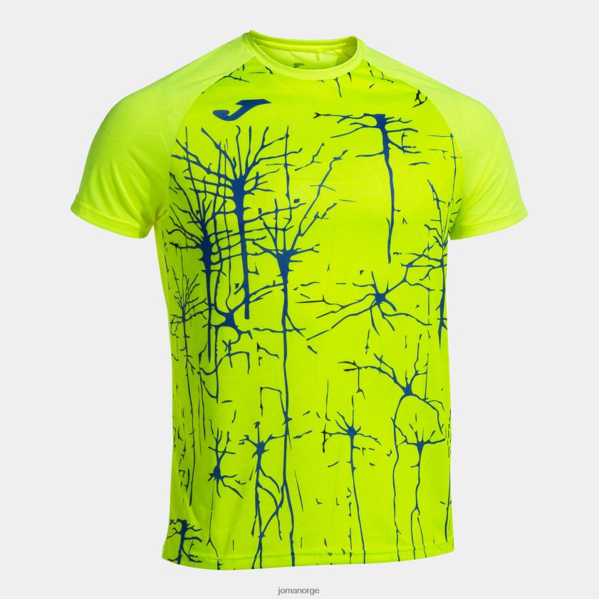 nei Joma skjorte kortermet elite ix fluorescerende gul FBD0T04328 menn