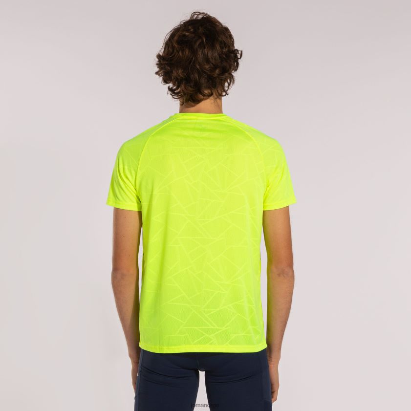 nei Joma skjorte kortermet elite ix fluorescerende gul FBD0T04328 menn