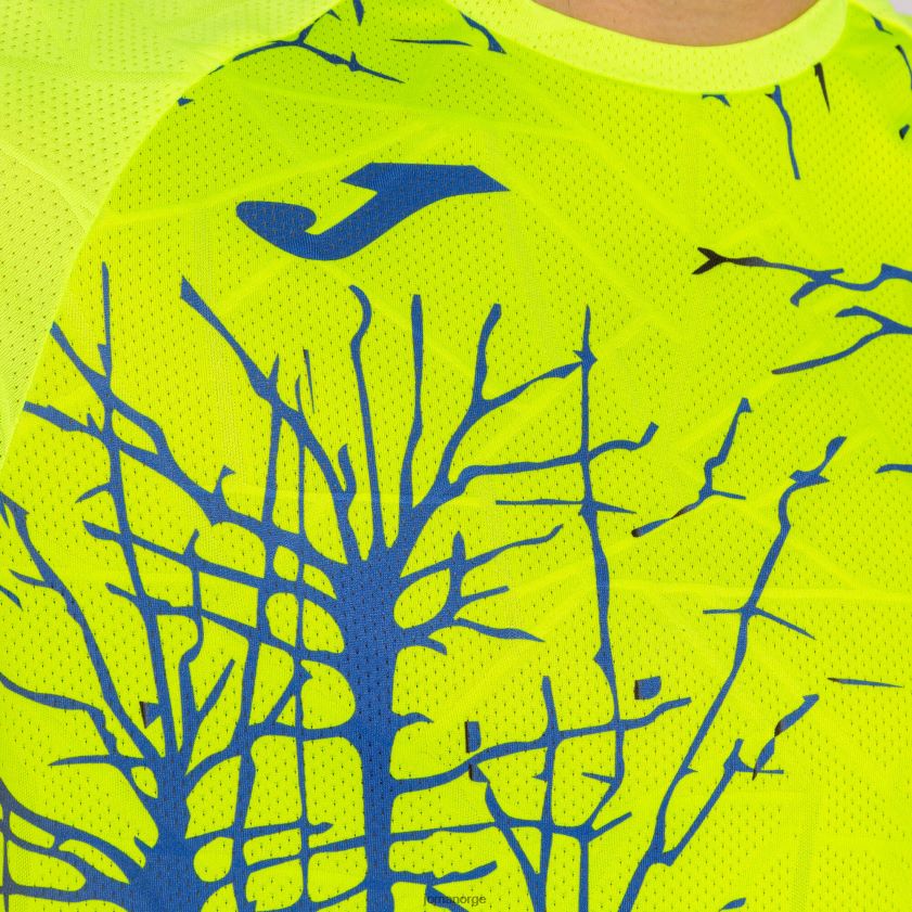 nei Joma skjorte kortermet elite ix fluorescerende gul FBD0T04328 menn