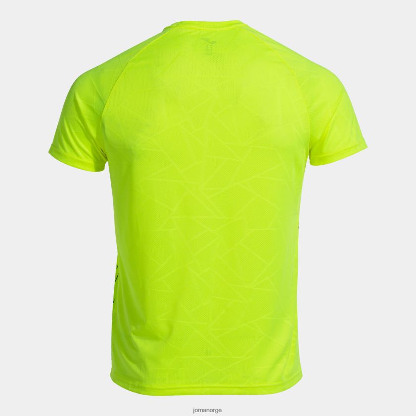 nei Joma skjorte kortermet elite ix fluorescerende gul FBD0T04328 menn