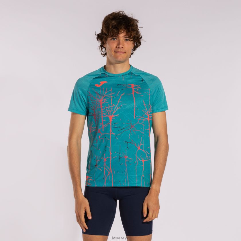 nei Joma skjorte kortermet elite ix turkis FBD0T03269 menn
