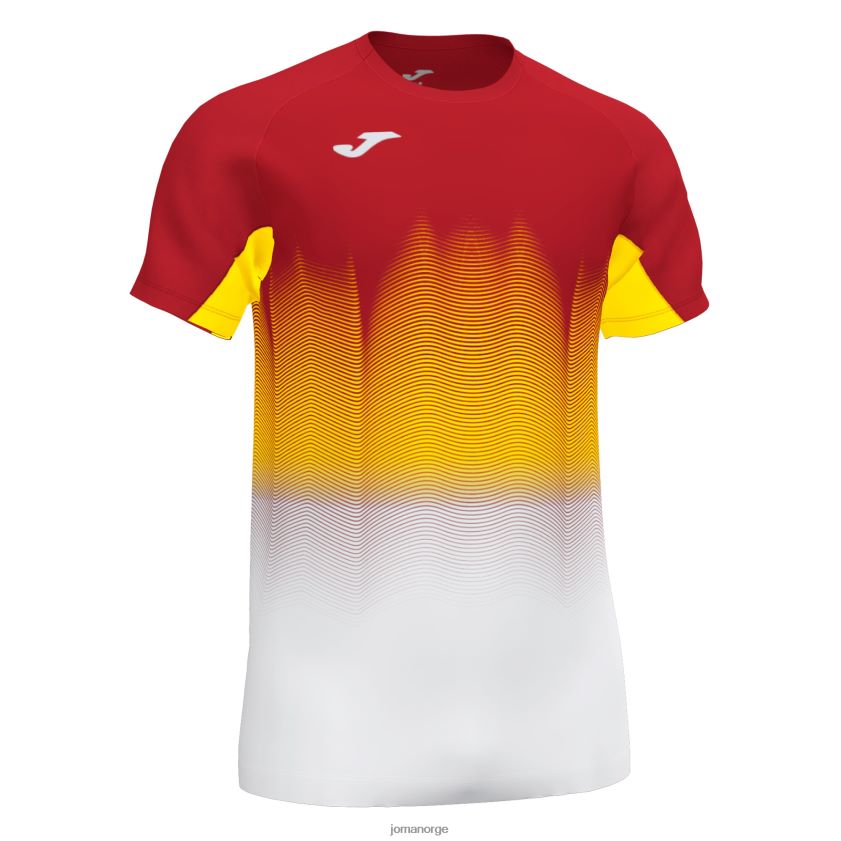nei Joma skjorte kortermet elite vii rød hvit gul FBD0T01209 menn
