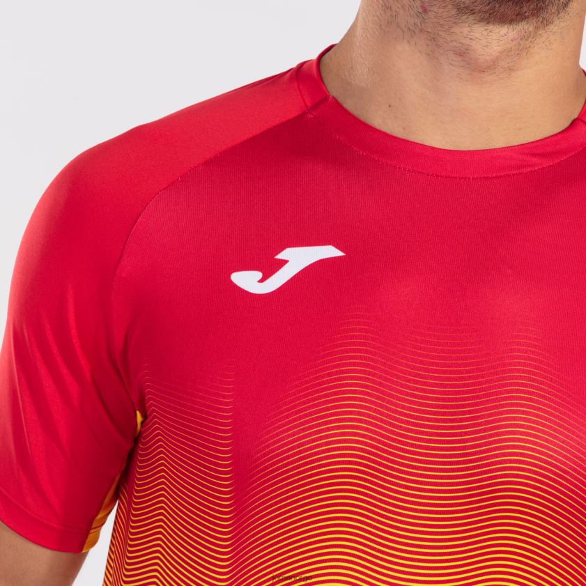 nei Joma skjorte kortermet elite vii rød hvit gul FBD0T01209 menn