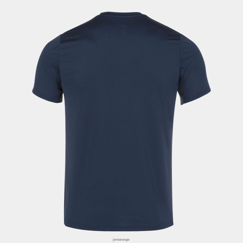 nei Joma skjorte kortermet elite viii marineblå fluorescerende gul FBD0T0674 menn
