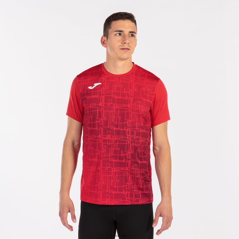 nei Joma skjorte kortermet elite viii rød FBD0T01196 menn