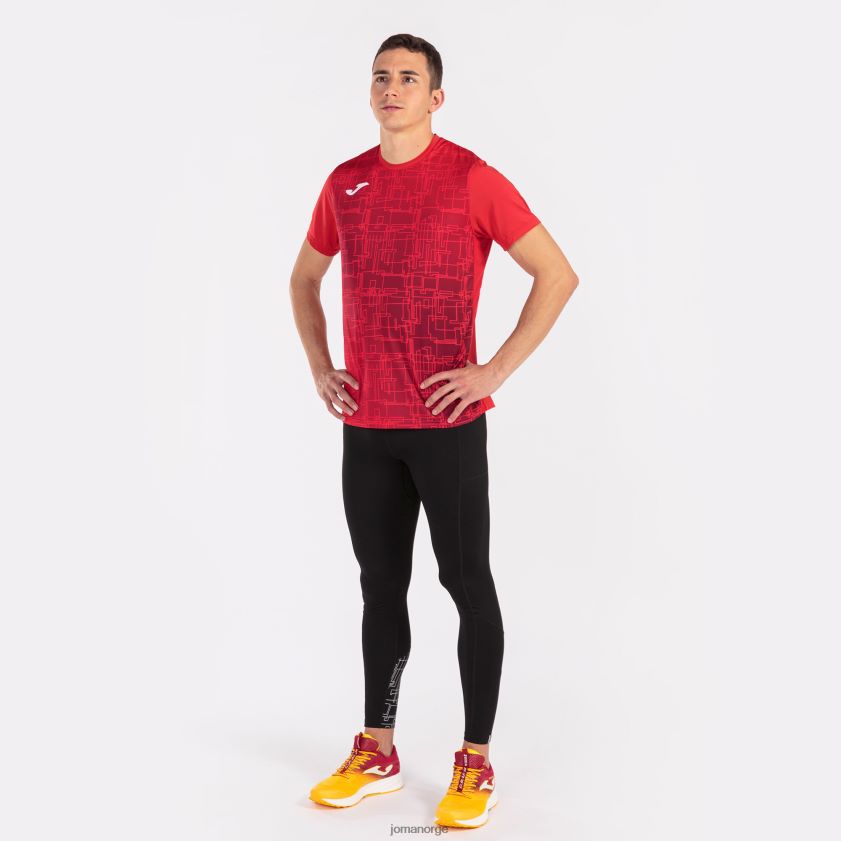nei Joma skjorte kortermet elite viii rød FBD0T01196 menn