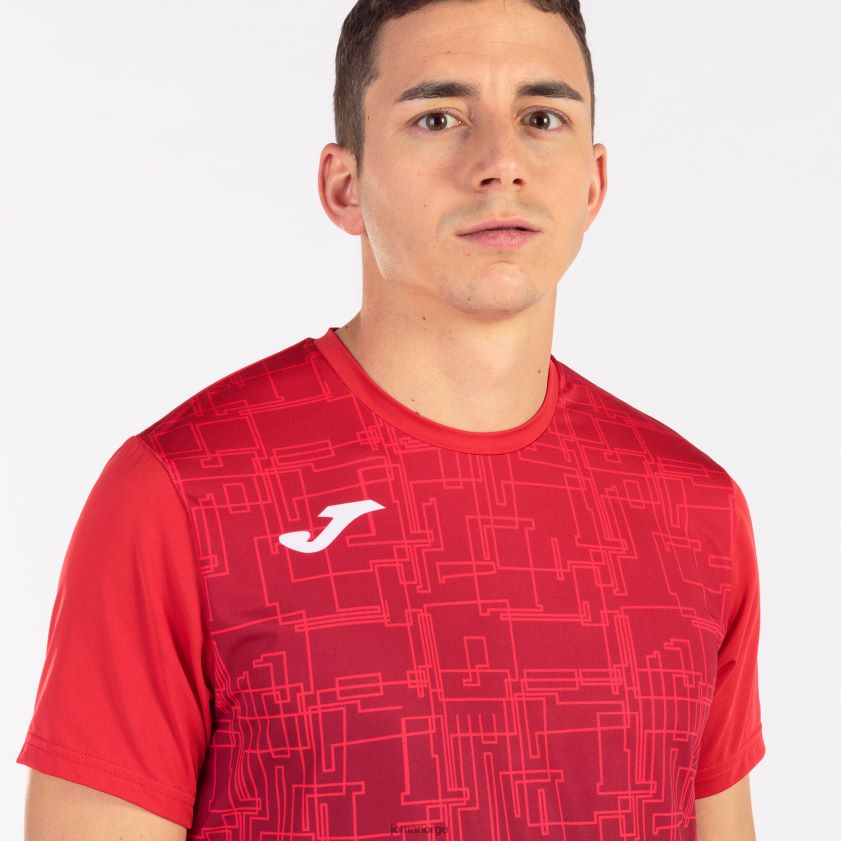 nei Joma skjorte kortermet elite viii rød FBD0T01196 menn