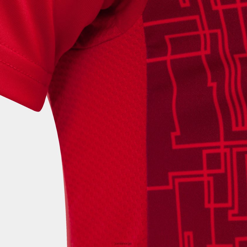 nei Joma skjorte kortermet elite viii rød FBD0T01196 menn