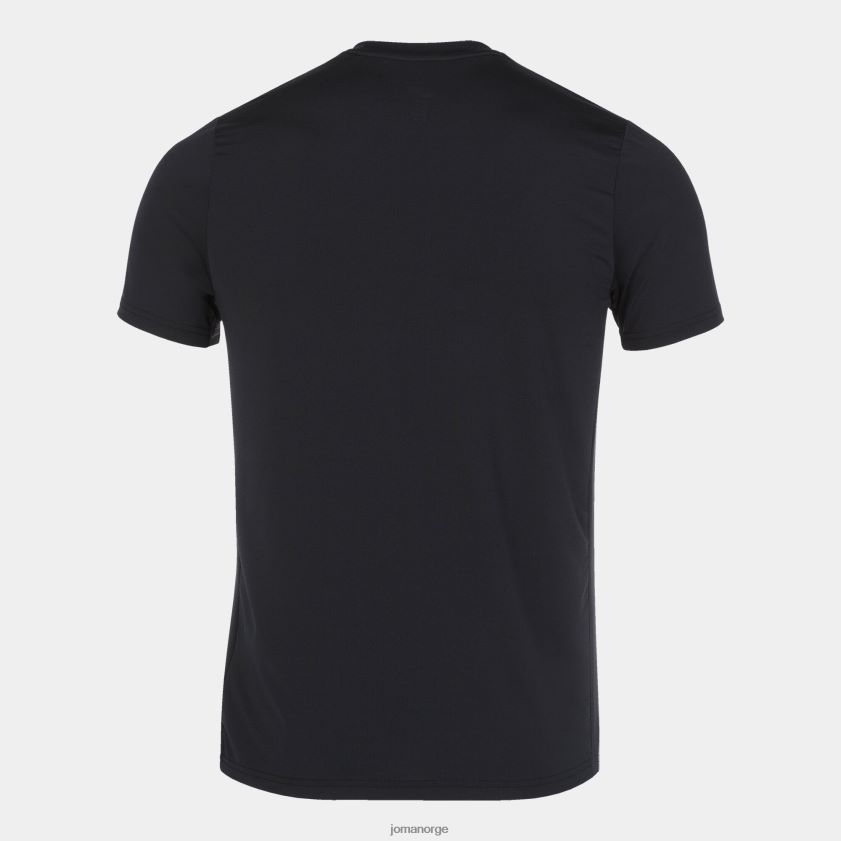 nei Joma skjorte kortermet elite viii svart FBD0T0985 menn