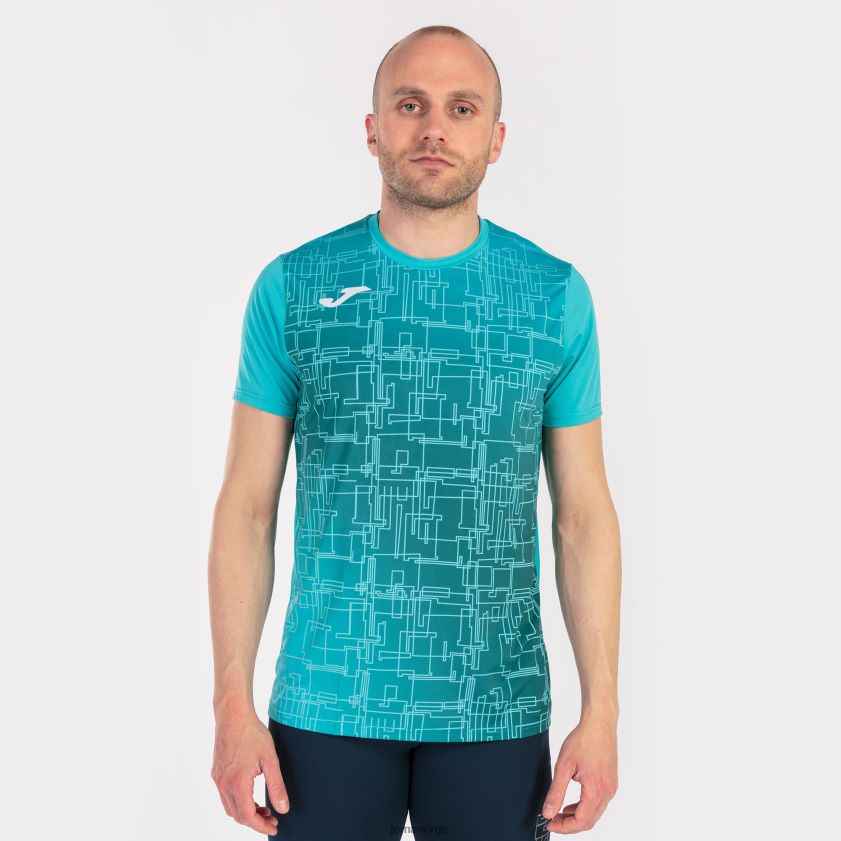nei Joma skjorte kortermet elite viii turkis FBD0T0449 menn