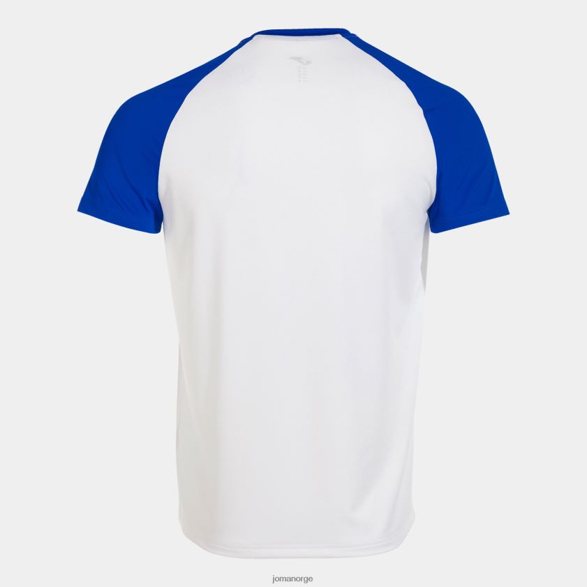 nei Joma skjorte kortermet elite x hvit kongeblå FBD0T0639 menn