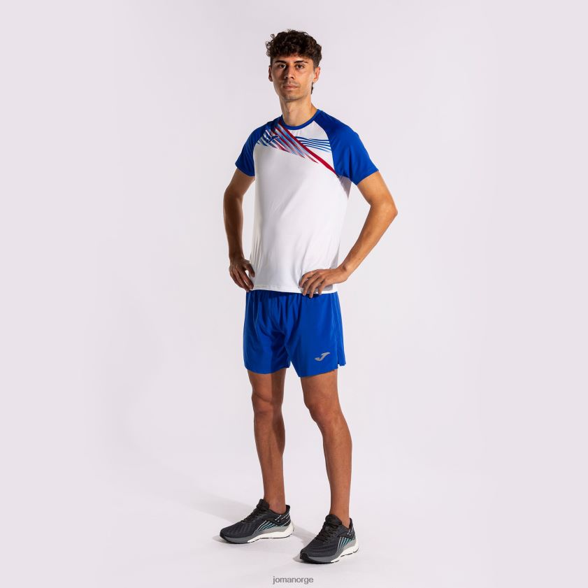 nei Joma skjorte kortermet elite x hvit kongeblå FBD0T0639 menn