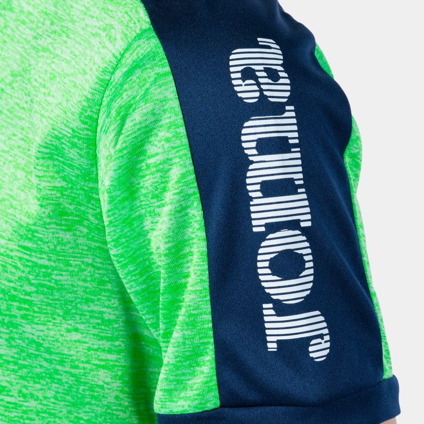 nei Joma skjorte kortermet escanu fluorescerende grønn melange grå marineblå FBD0T0684 menn