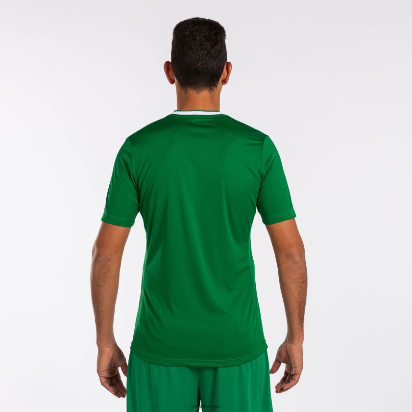 nei Joma skjorte kortermet europa v grønn hvit FBD0T03445 menn