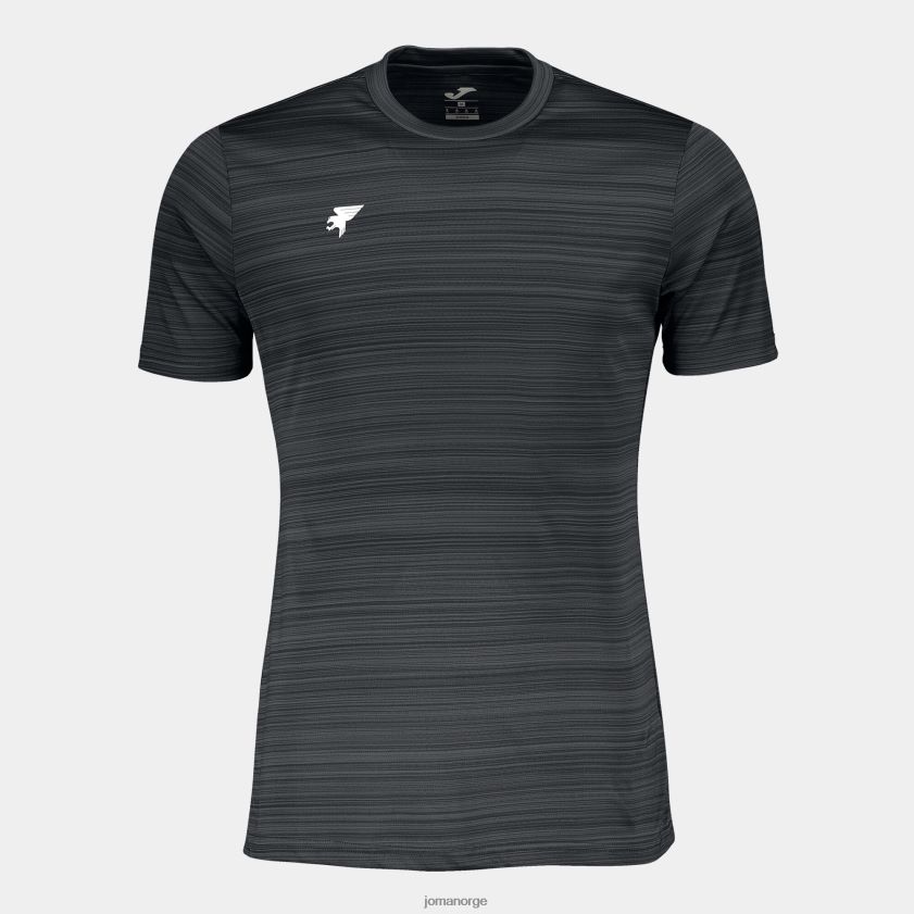 nei Joma skjorte kortermet explorer mørkegrå FBD0T0696 menn