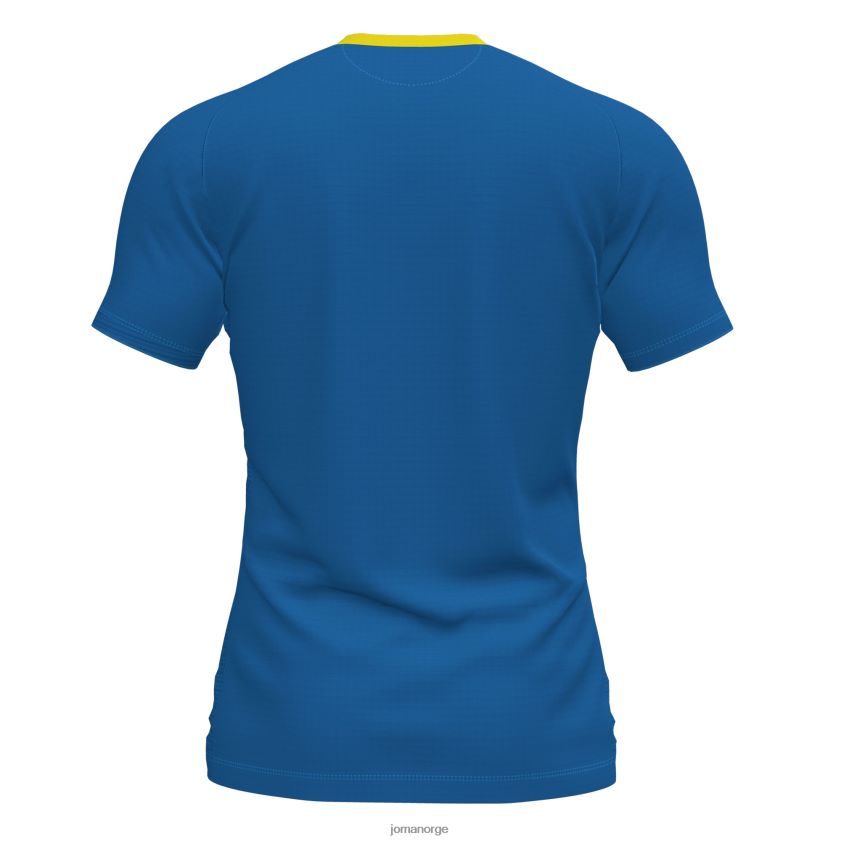 nei Joma skjorte kortermet flagg ii kongeblå gul FBD0T04622 menn