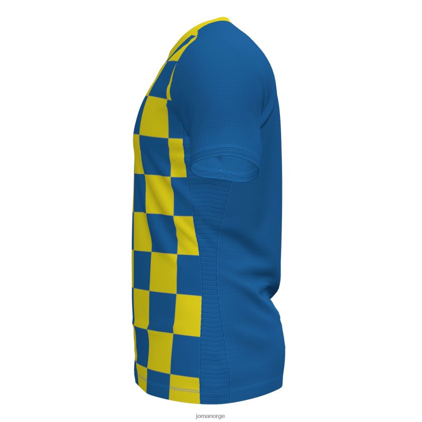 nei Joma skjorte kortermet flagg ii kongeblå gul FBD0T04622 menn