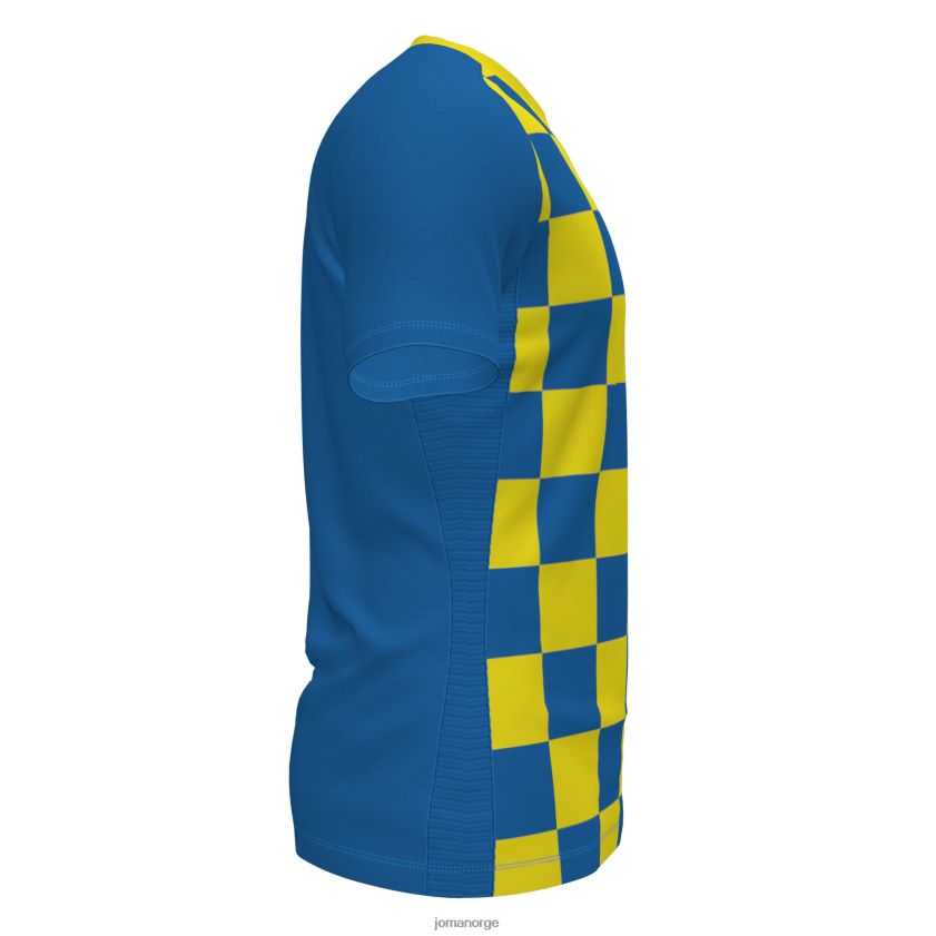 nei Joma skjorte kortermet flagg ii kongeblå gul FBD0T04622 menn