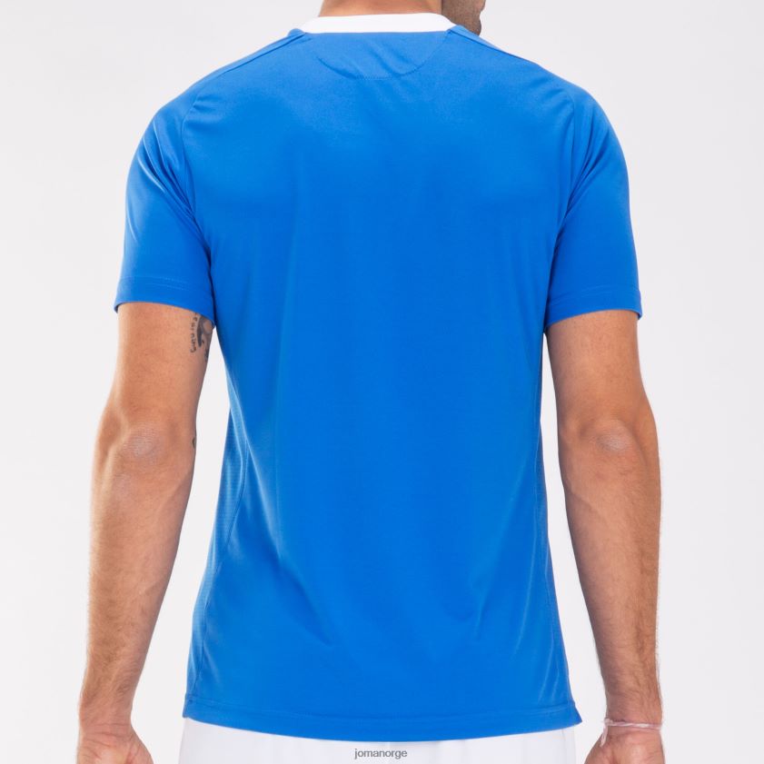 nei Joma skjorte kortermet flagg ii kongeblå hvit FBD0T04146 menn