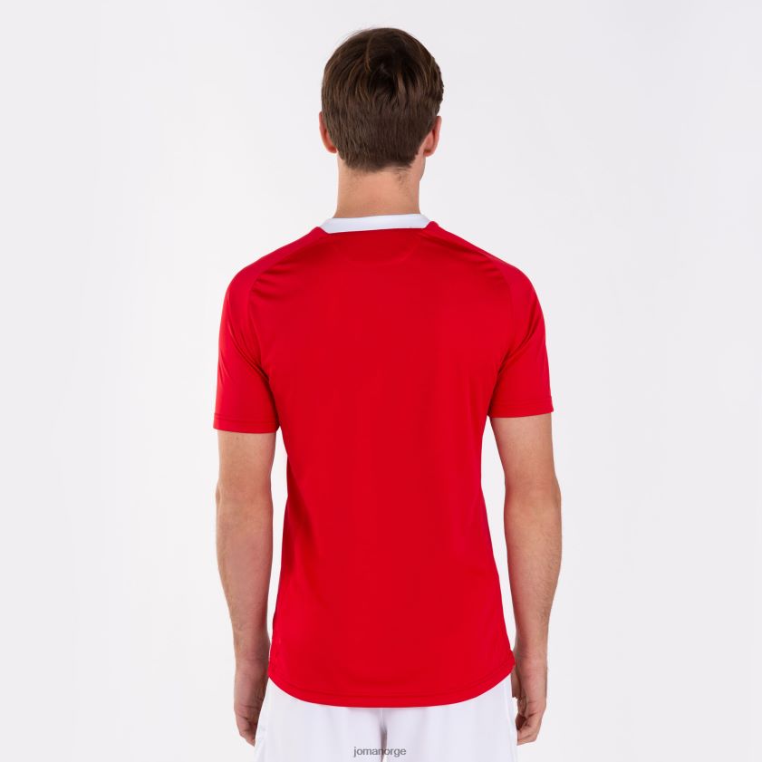 nei Joma skjorte kortermet flagg ii rød Hvit FBD0T01523 menn