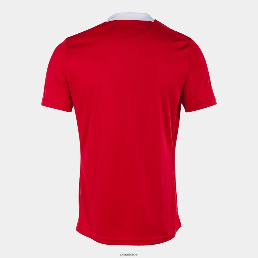 nei Joma skjorte kortermet flagg iii rød Hvit FBD0T0641 menn