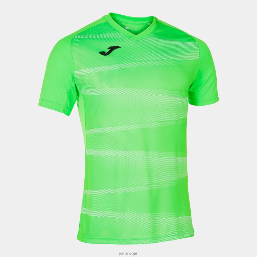 nei Joma skjorte kortermet grafity ii fluorescerende grønn FBD0T03548 menn