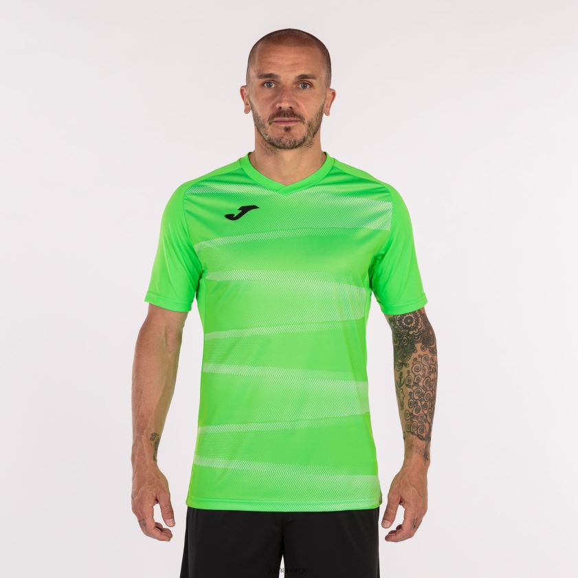 nei Joma skjorte kortermet grafity ii fluorescerende grønn FBD0T03548 menn