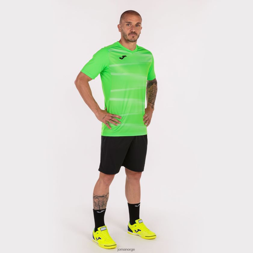 nei Joma skjorte kortermet grafity ii fluorescerende grønn FBD0T03548 menn