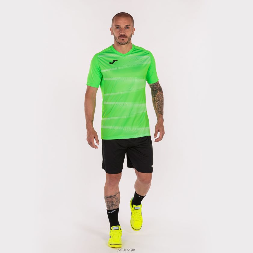 nei Joma skjorte kortermet grafity ii fluorescerende grønn FBD0T03548 menn