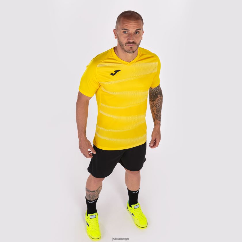 nei Joma skjorte kortermet grafity ii gul FBD0T04255 menn