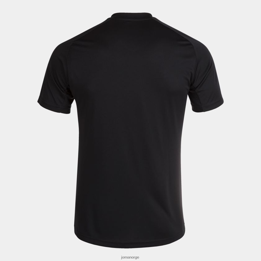 nei Joma skjorte kortermet grafity ii svart FBD0T03304 menn