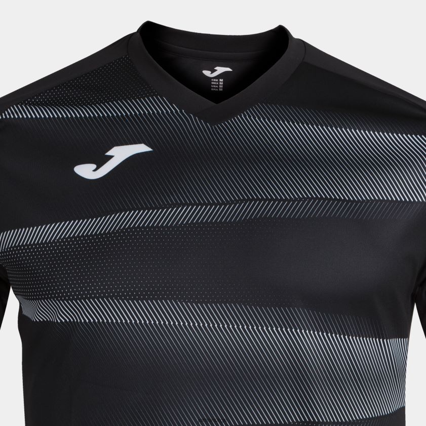 nei Joma skjorte kortermet grafity ii svart FBD0T03304 menn