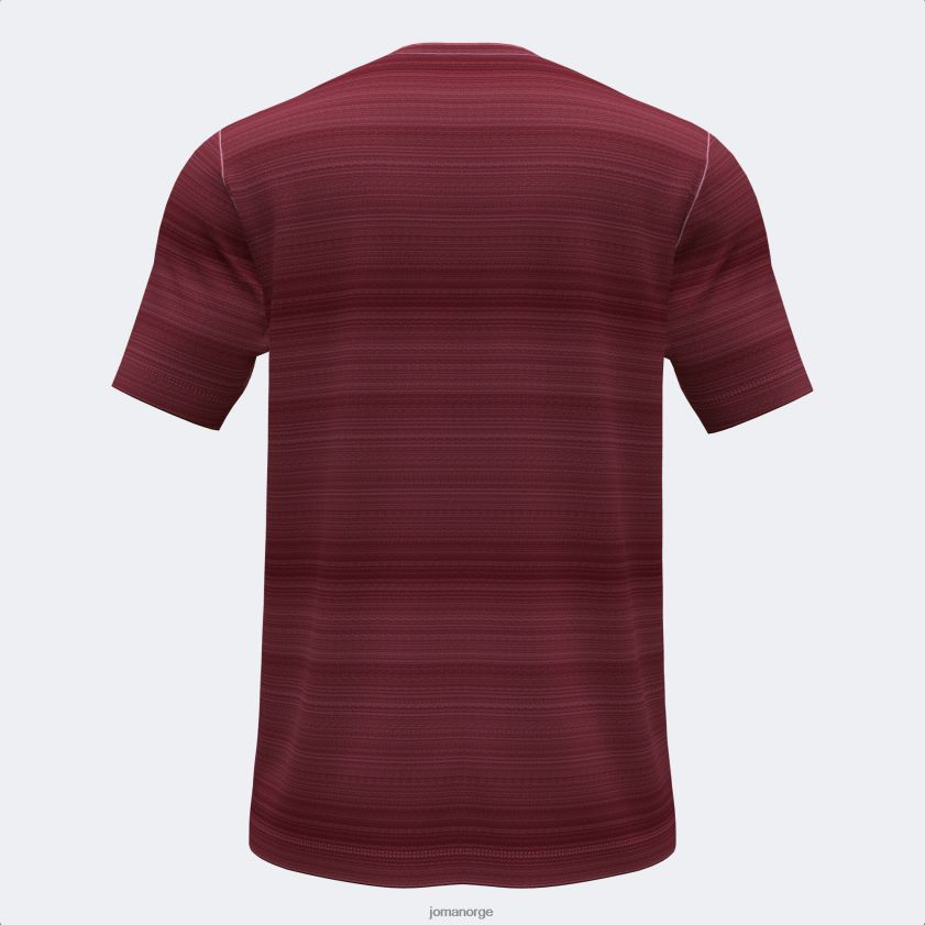 nei Joma skjorte kortermet grafity iii burgunder FBD0T0711 menn