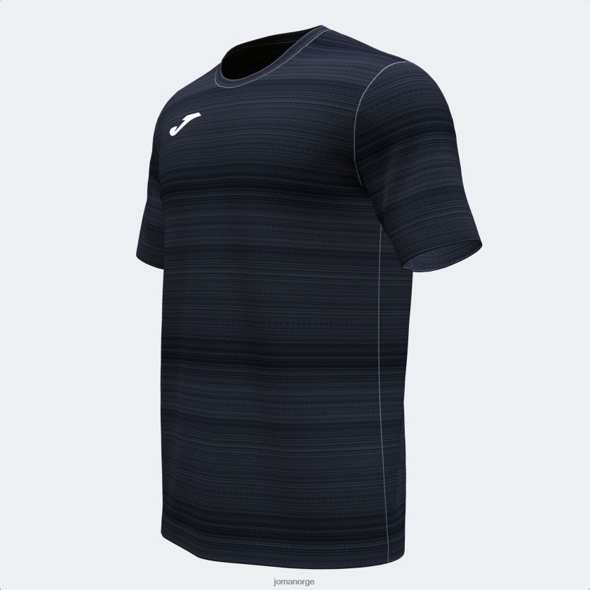 nei Joma skjorte kortermet grafity iii svart FBD0T04374 menn