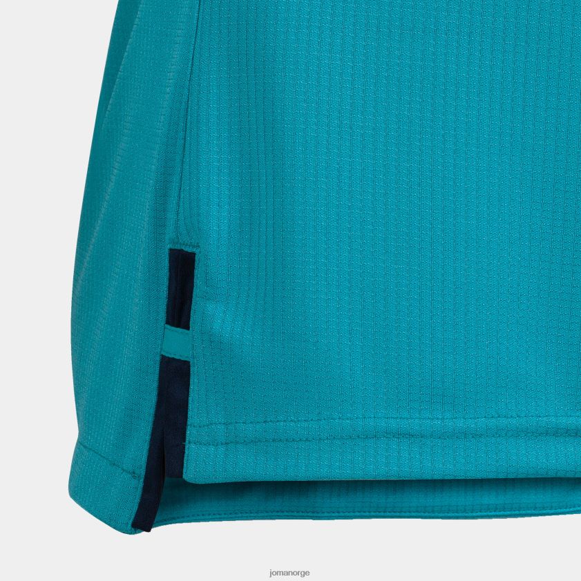 nei Joma skjorte kortermet gull iv fluorescerende turkis marineblå FBD0T03028 menn