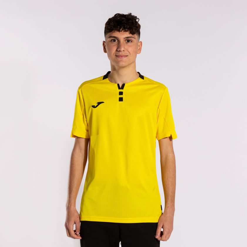 nei Joma skjorte kortermet gull iv gul svart FBD0T04710 menn