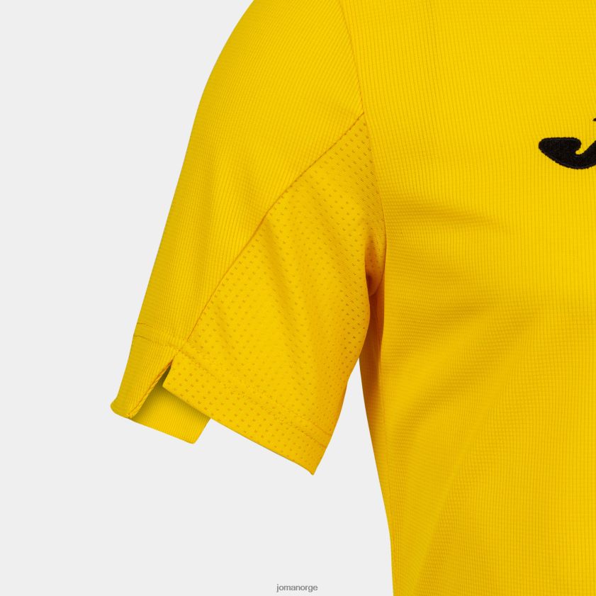 nei Joma skjorte kortermet gull iv gul svart FBD0T04710 menn