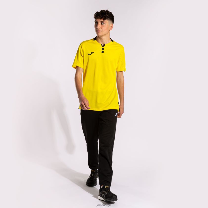 nei Joma skjorte kortermet gull iv gul svart FBD0T04710 menn