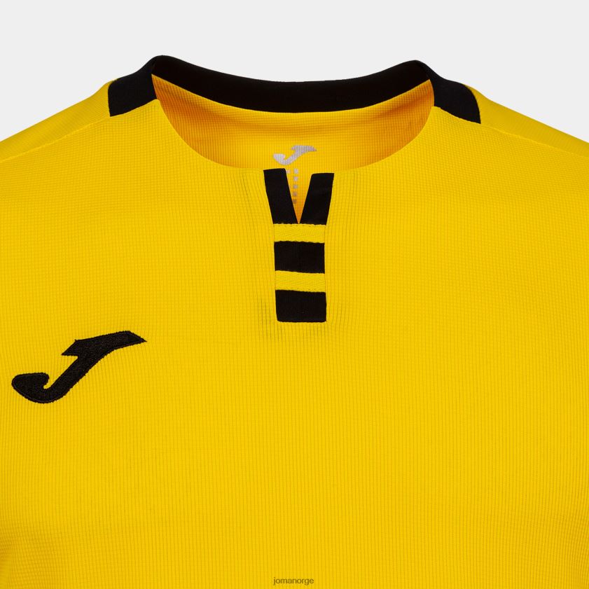 nei Joma skjorte kortermet gull iv gul svart FBD0T04710 menn