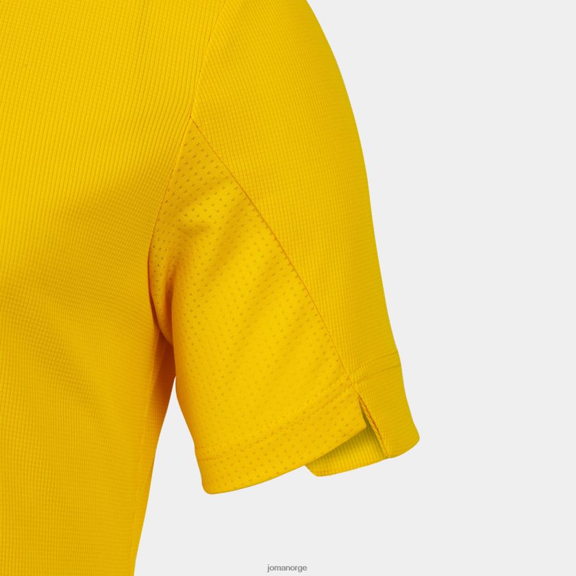 nei Joma skjorte kortermet gull iv gul svart FBD0T04710 menn