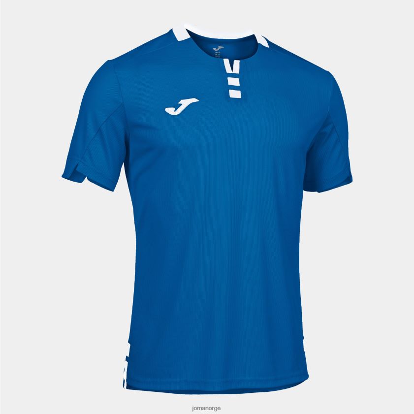 nei Joma skjorte kortermet gull iv kongeblå hvit FBD0T01203 menn