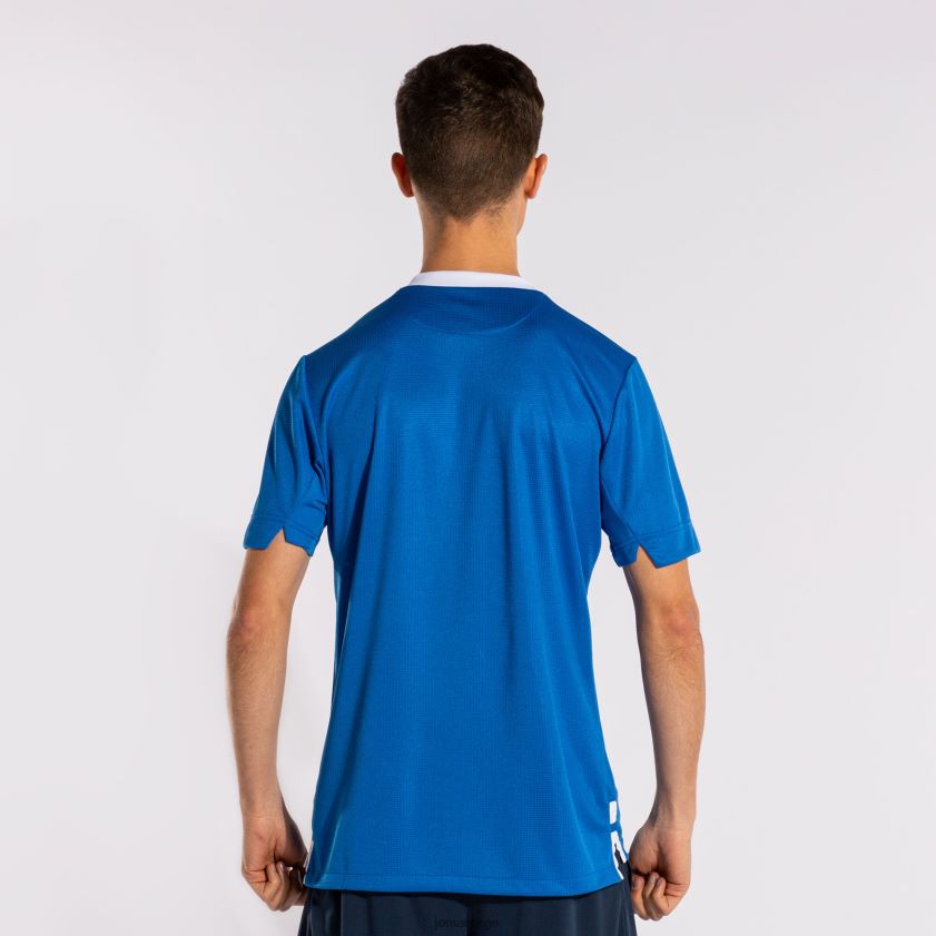 nei Joma skjorte kortermet gull iv kongeblå hvit FBD0T01203 menn