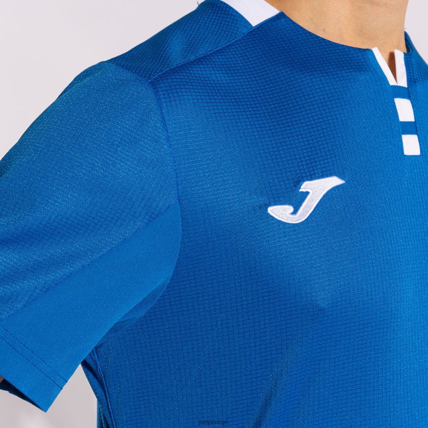 nei Joma skjorte kortermet gull iv kongeblå hvit FBD0T01203 menn